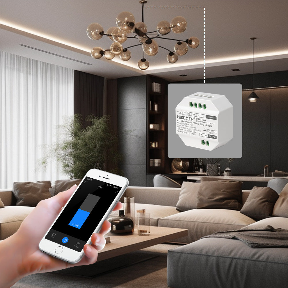 Dimmer 300W (WiFi+2.4G+Push)