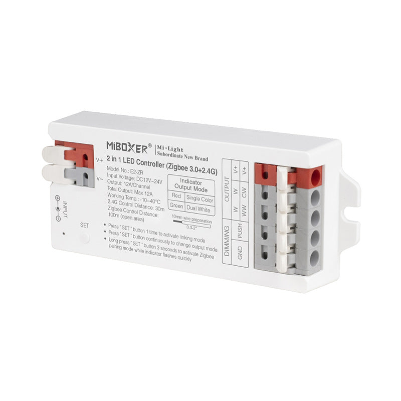 2 in 1 LED Stýring (Zigbee 3.0+2.4G)